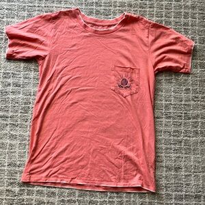 J. Crew seashell pocket tee, xs coral